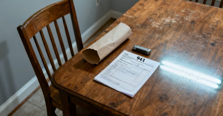 bedroom dresser setup for Form 941