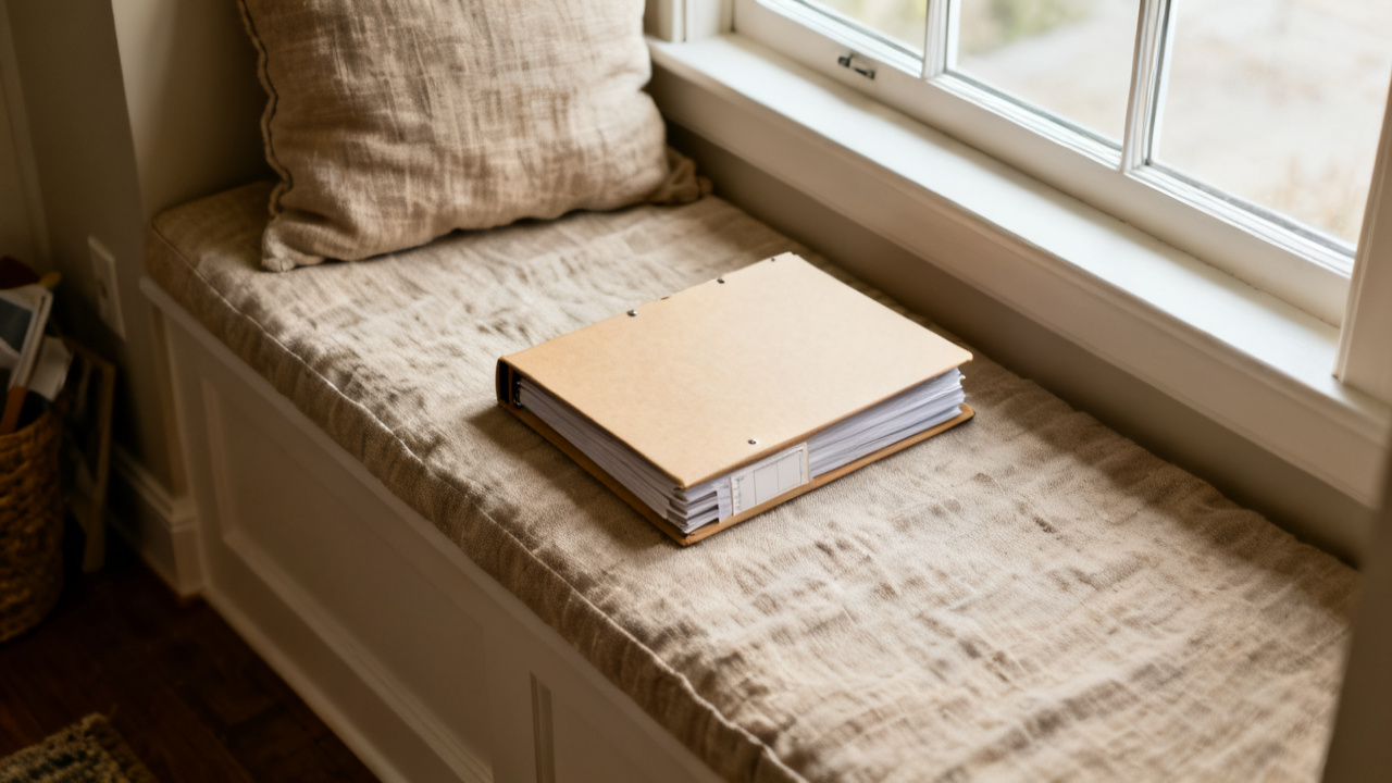 Household basement metal shelf with commercial proof loss folder